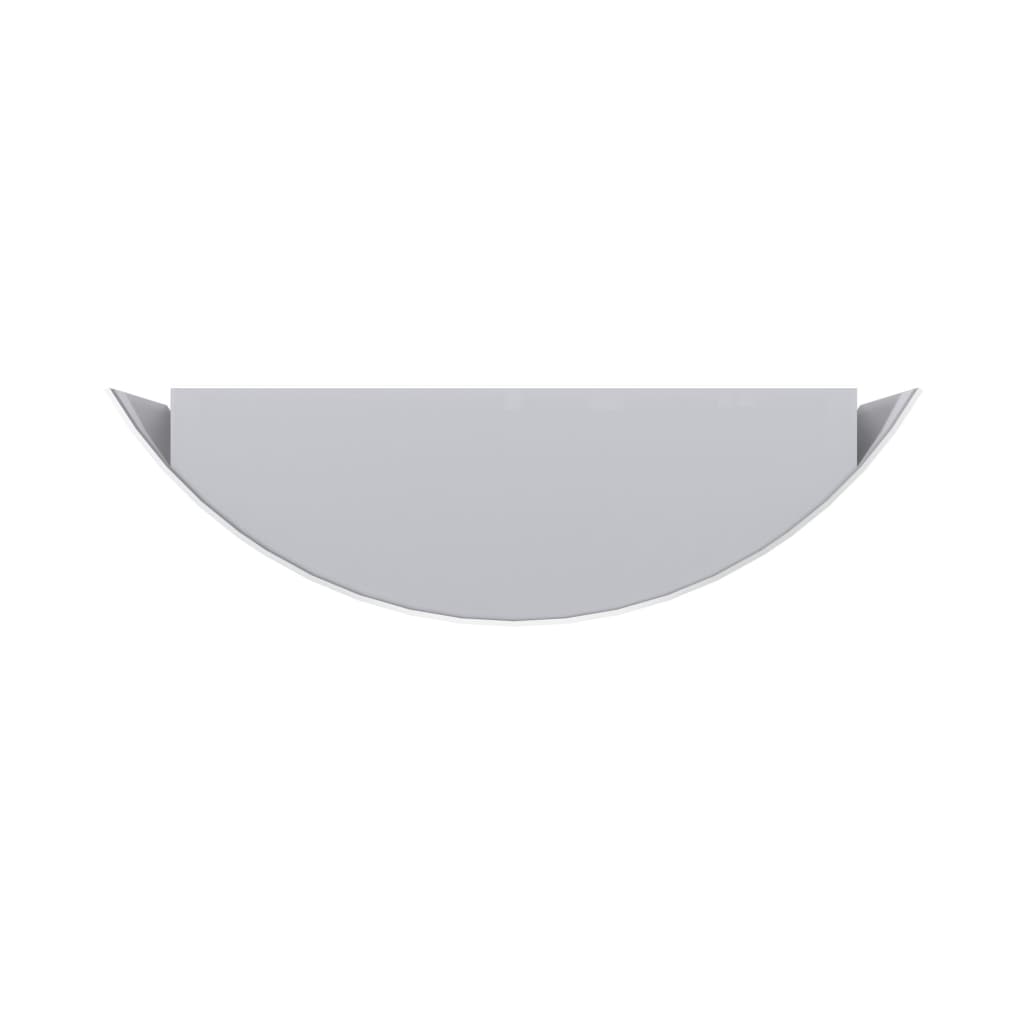 Außenwandlampe Edelstahl Schwarz