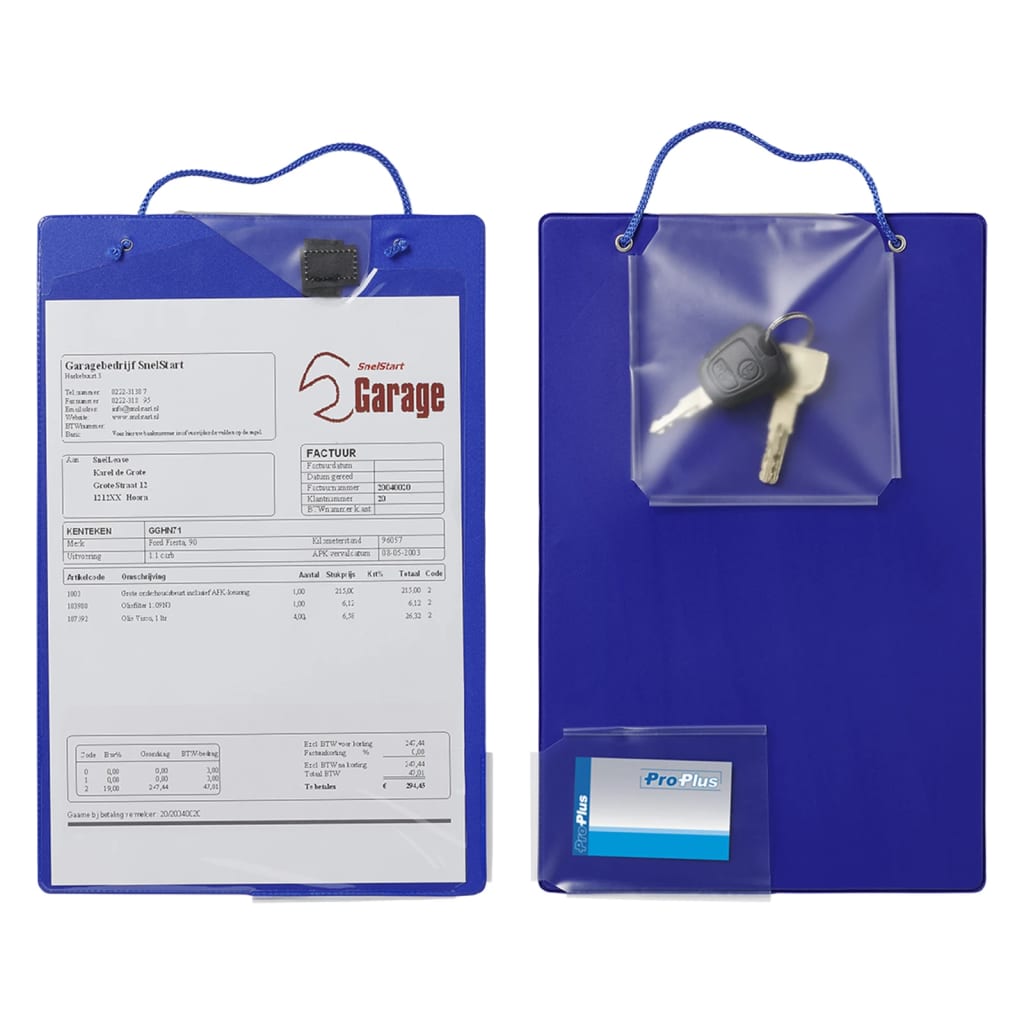 Proplus Werkstattauftragstasche A4 10 Stk. 580042