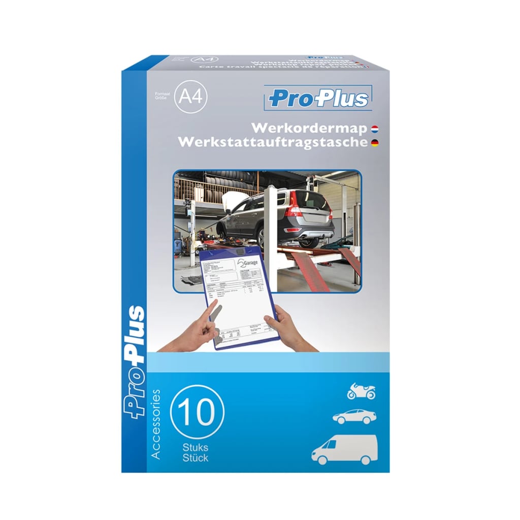 Proplus Werkstattauftragstasche A4 10 Stk. 580042