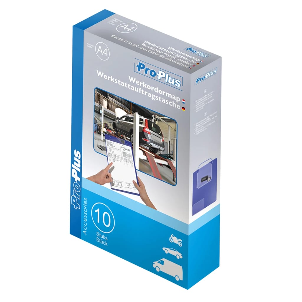 Proplus Werkstattauftragstasche A4 10 Stk. 580042