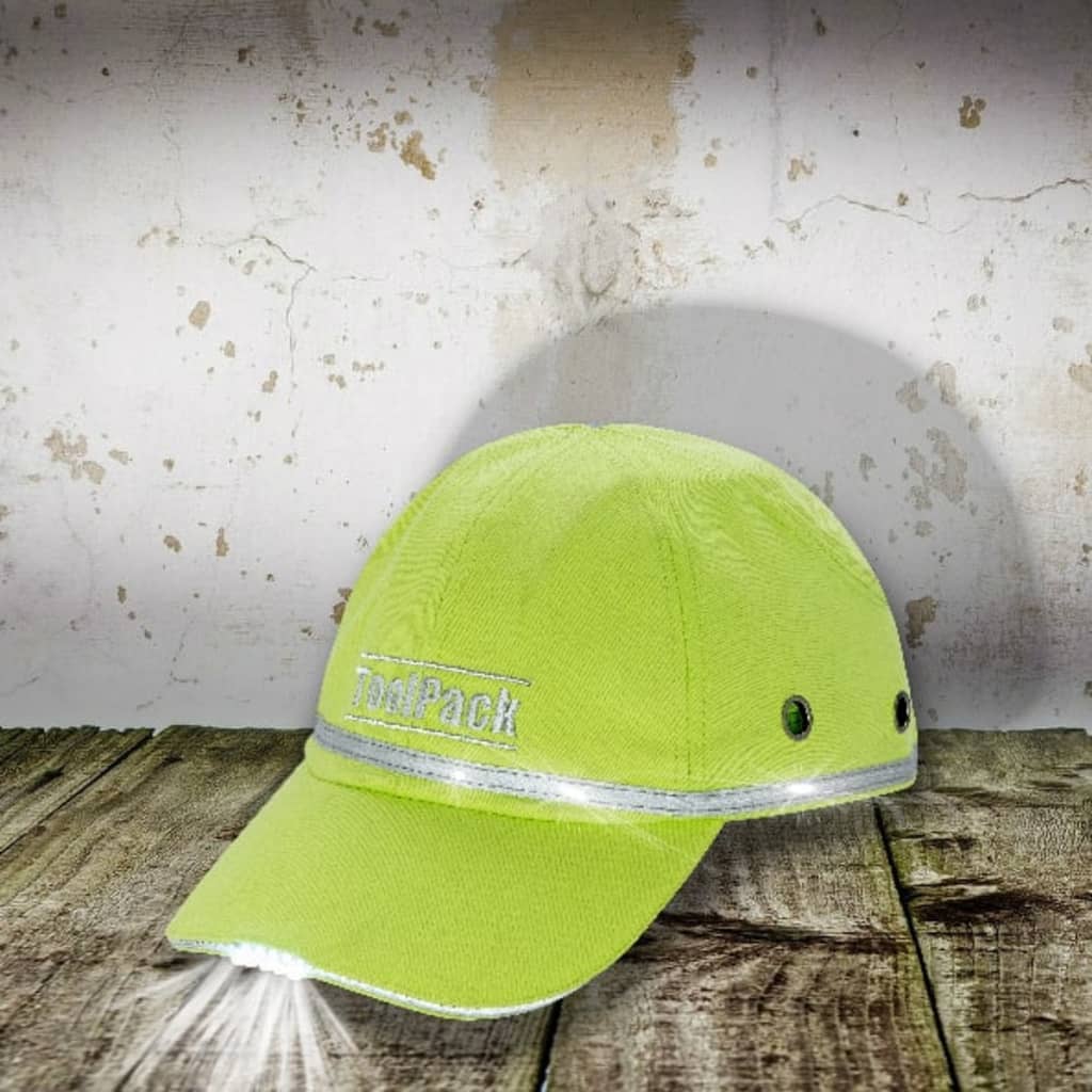 Toolpack Anstoßkappe Mit Led Limettengrün