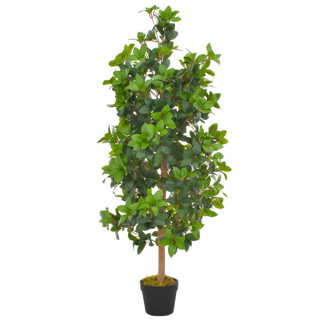 Künstliche Pflanze Lorbeerbaum Mit Topf Grün 120 Cm