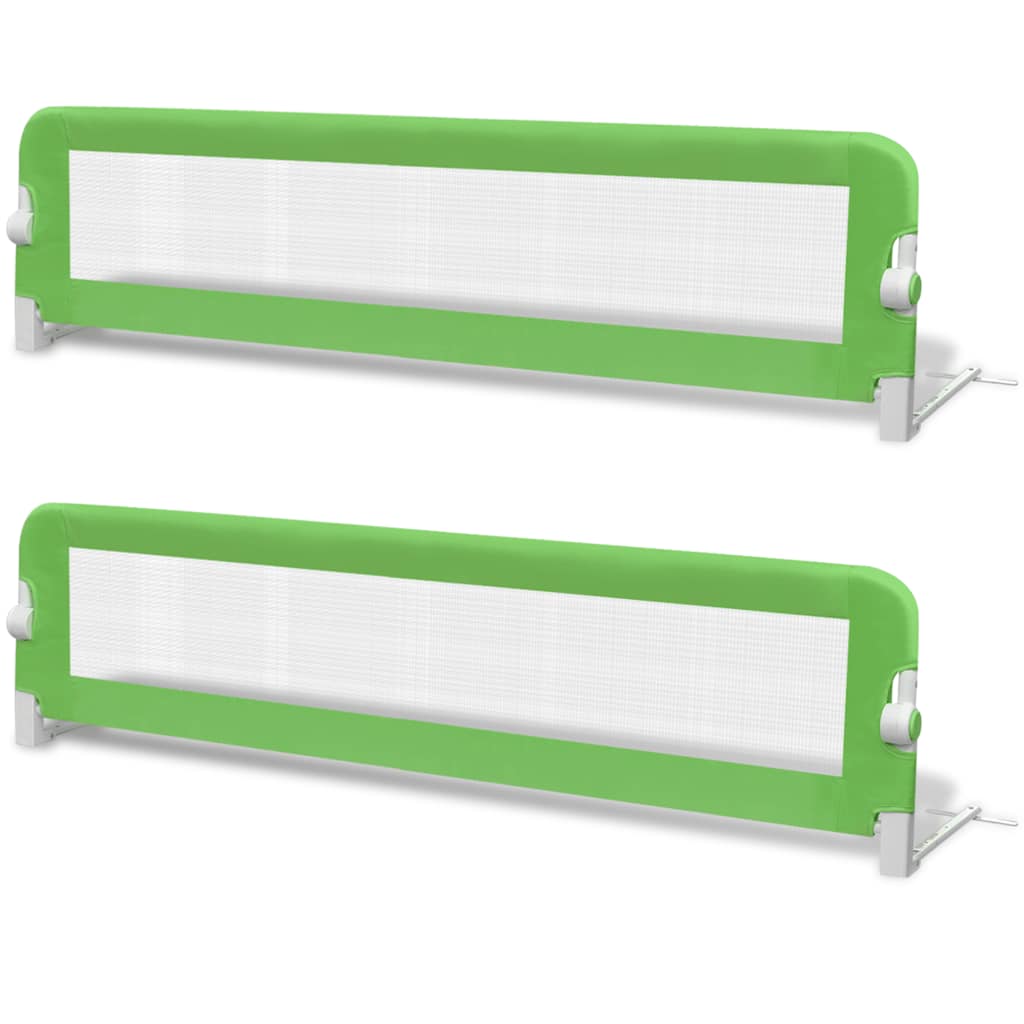 Kleinkind-Bettschutzgitter 2 Stk. 150X42 Cm