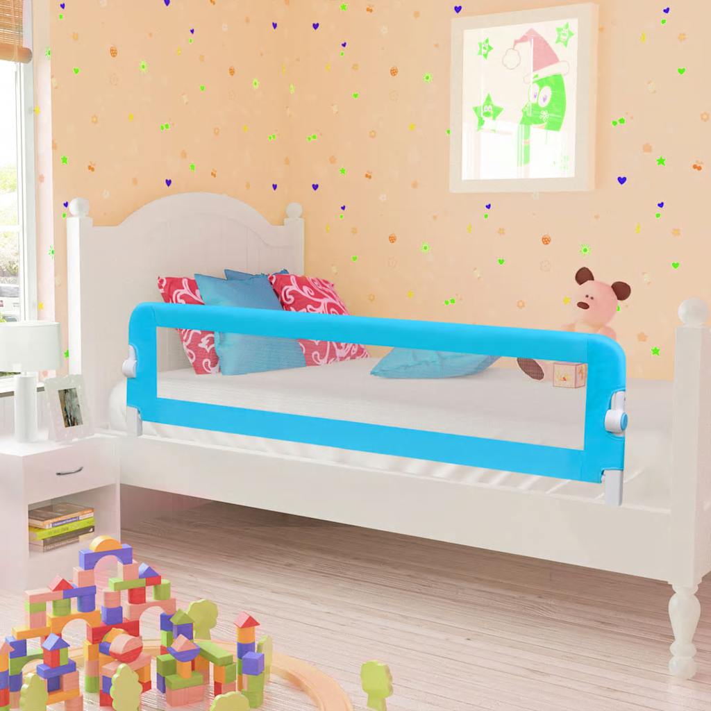 Kleinkind-Bettschutzgitter 2 Stk. 150X42 Cm