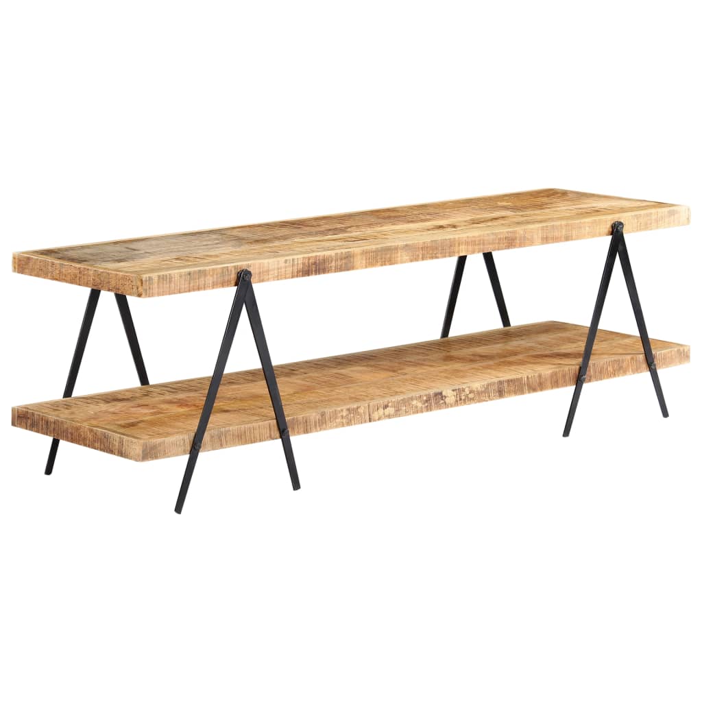 Tv-Regal 160X40X50 Cm Massivholz Mango