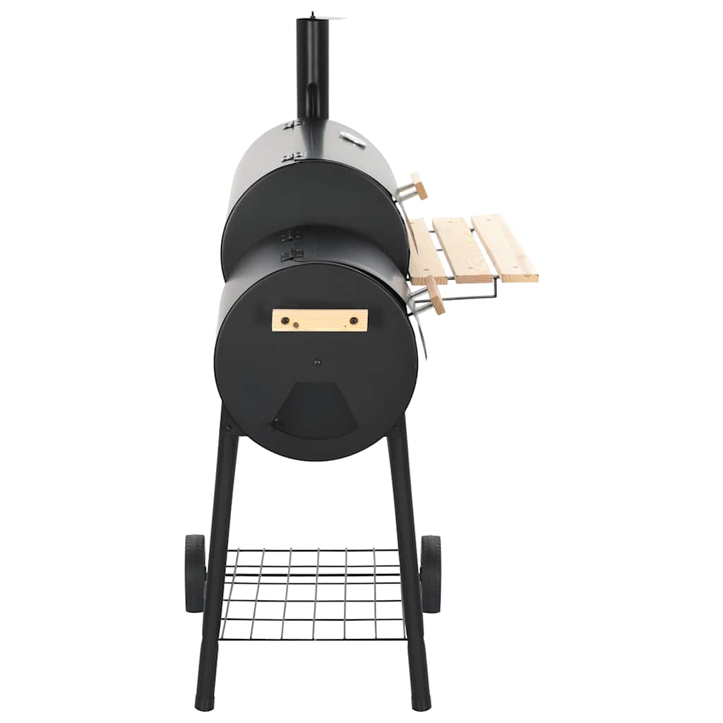 Klassischer Holzkohlegrill Barbecue Smoker Braune Eiche