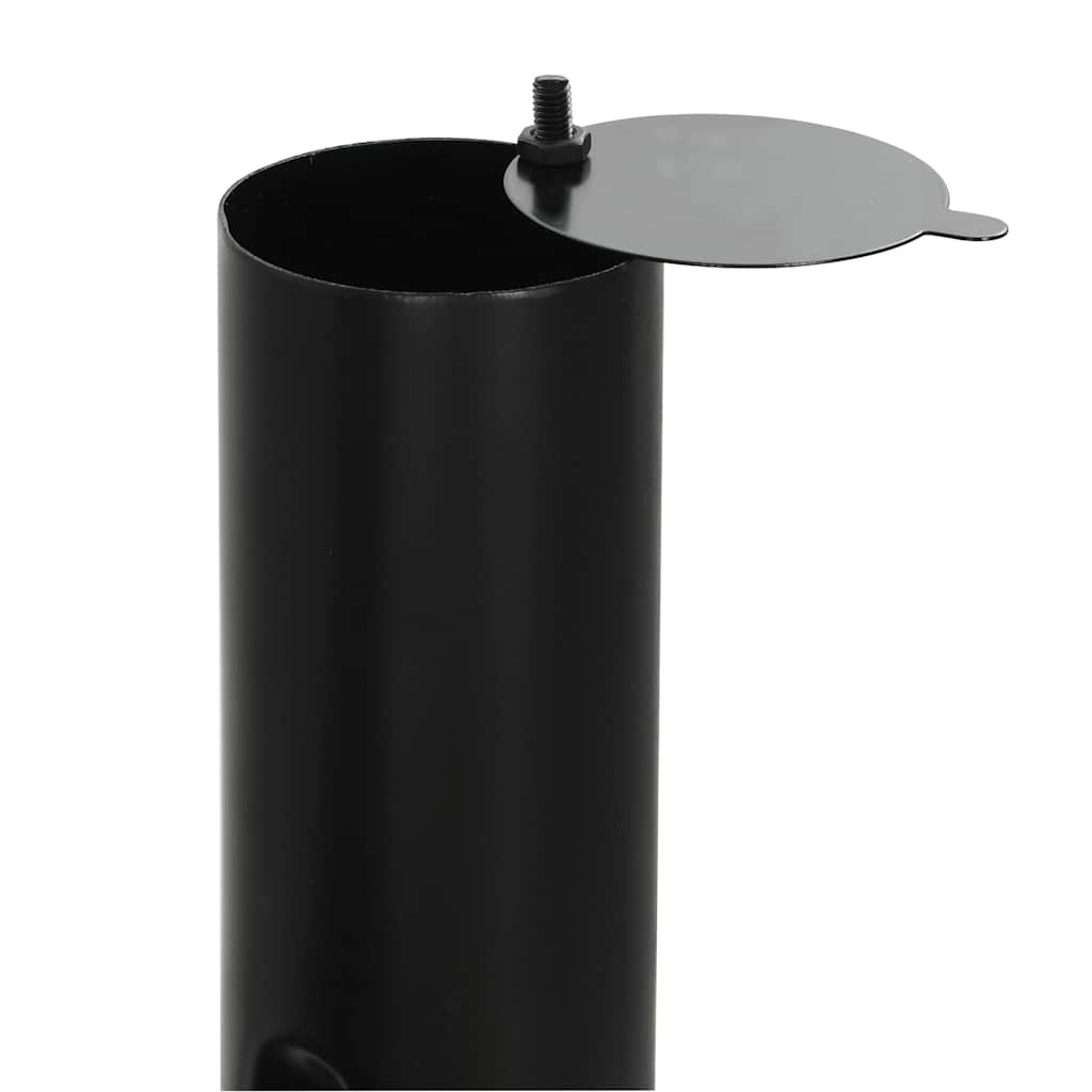 Klassischer Holzkohlegrill Barbecue Smoker Braune Eiche