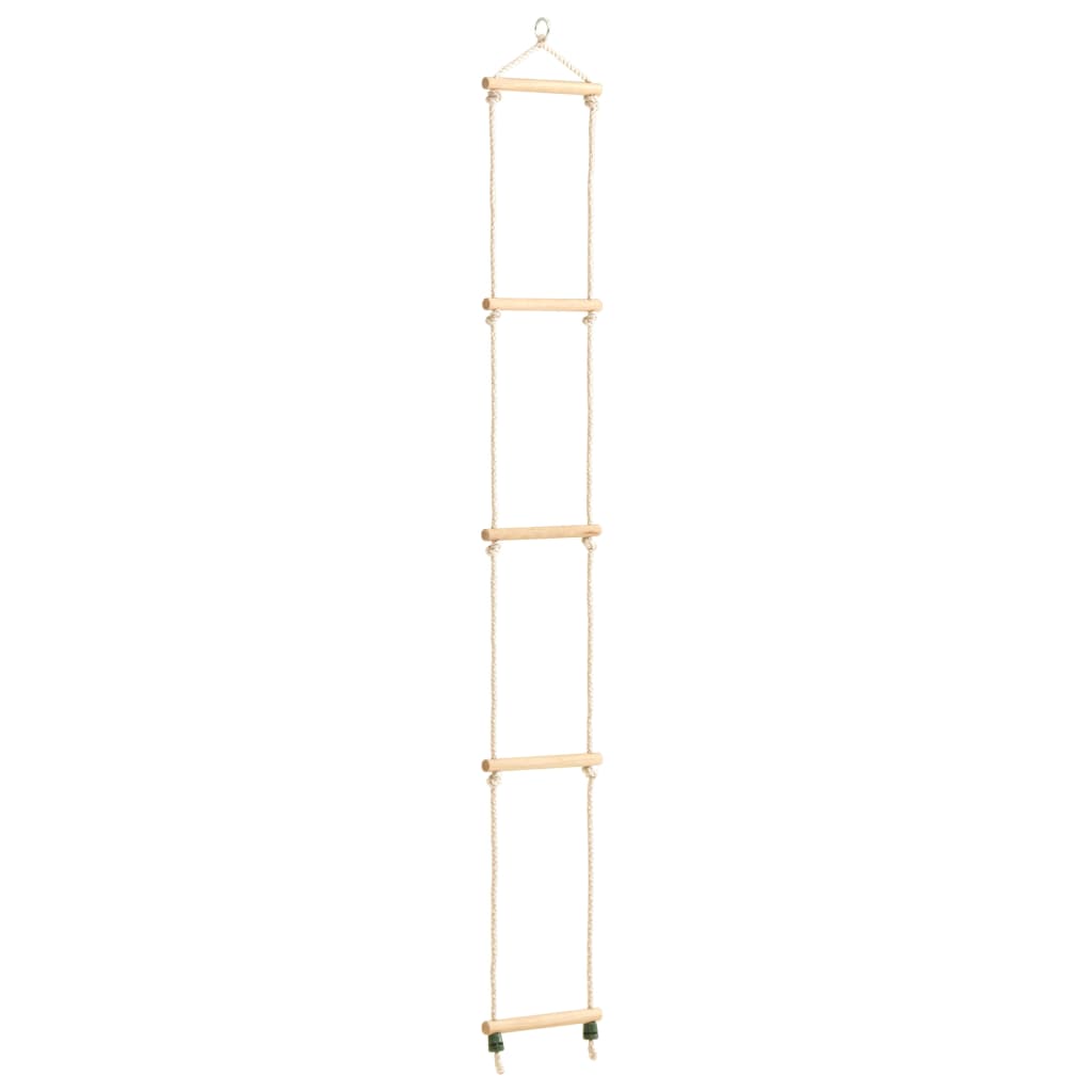 Kinder-Strickleiter Massivholz Und Pe 30X168 Cm