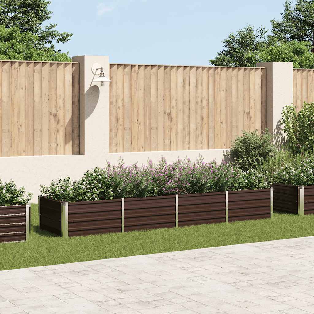 Garten-Hochbeet Verzinkter Stahl