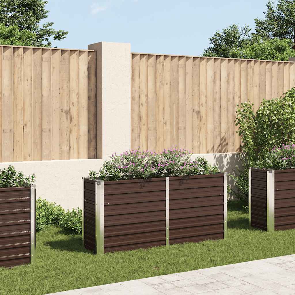 Garten-Hochbeet Verzinkter Stahl