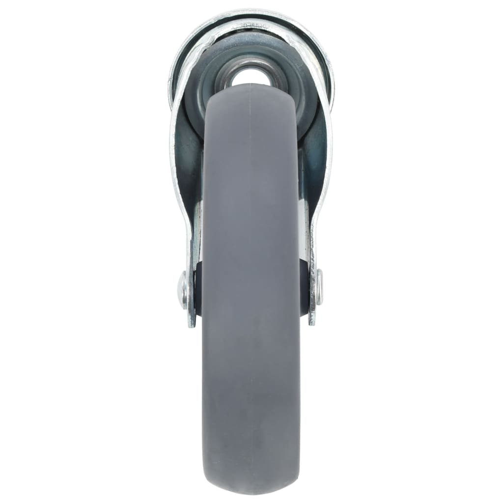 8 Stk. Lenkrollen Mit Bolzenloch 125 Mm