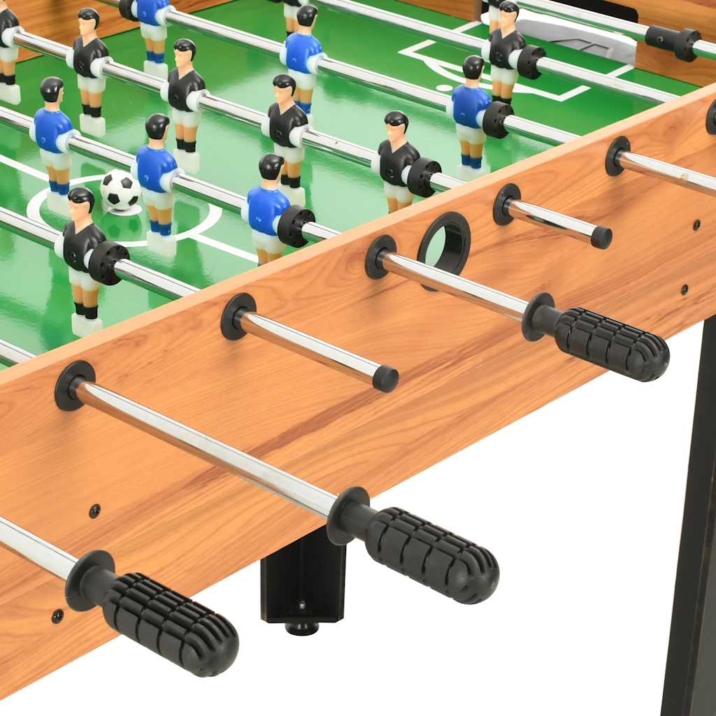 15-In-1 Multigame-Tisch 121×61×82 Cm Ahorn