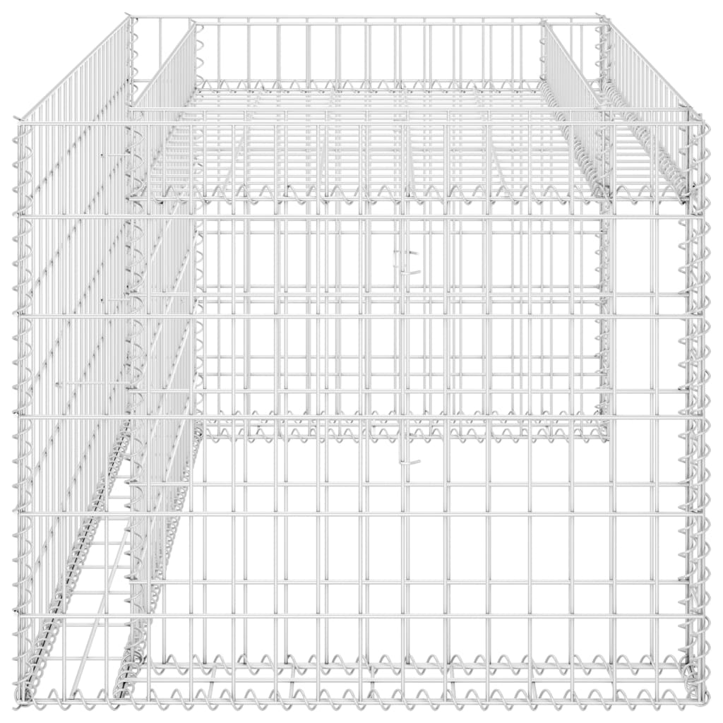 Rasenmäher-Garage Mit Hochbeet 110X80X60 Cm Stahldraht