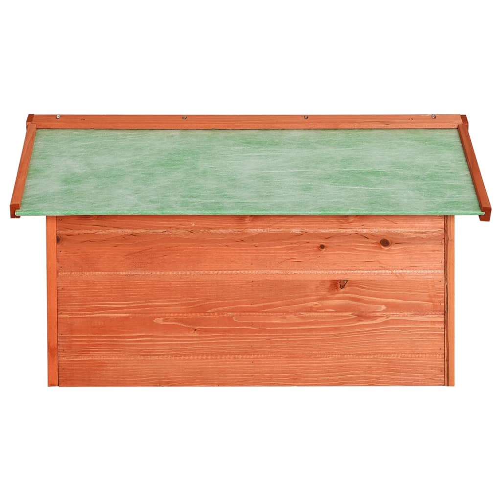 Roboter-Rasenmäher Garage 72X87X50 Cm Massivholz Tanne