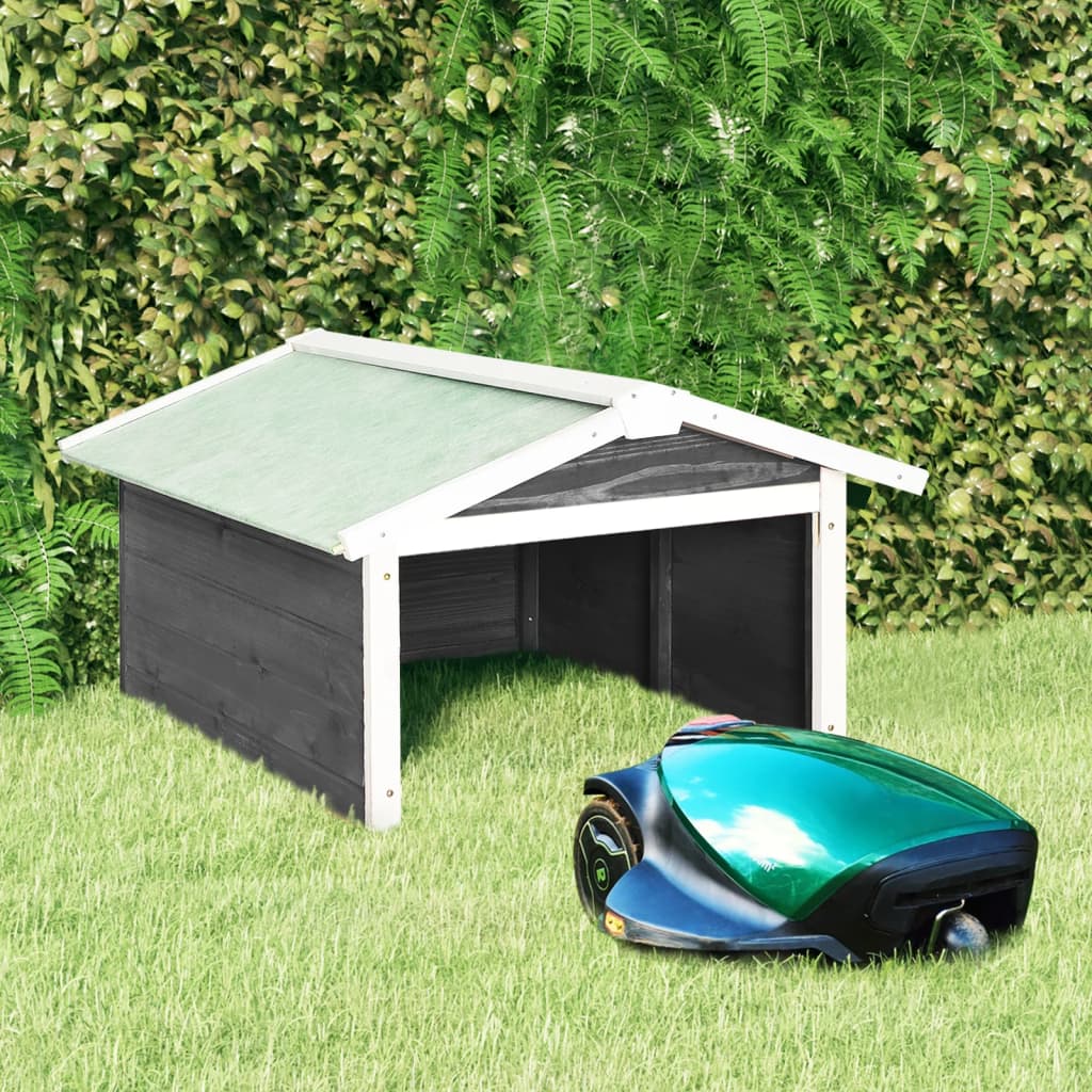 Roboter-Rasenmäher Garage 72X87X50 Cm Massivholz Tanne
