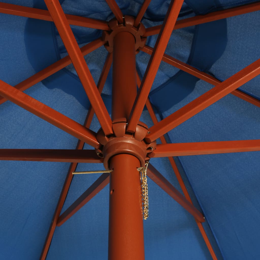 Sonnenschirm Mit Holz-Mast 300X258 Cm