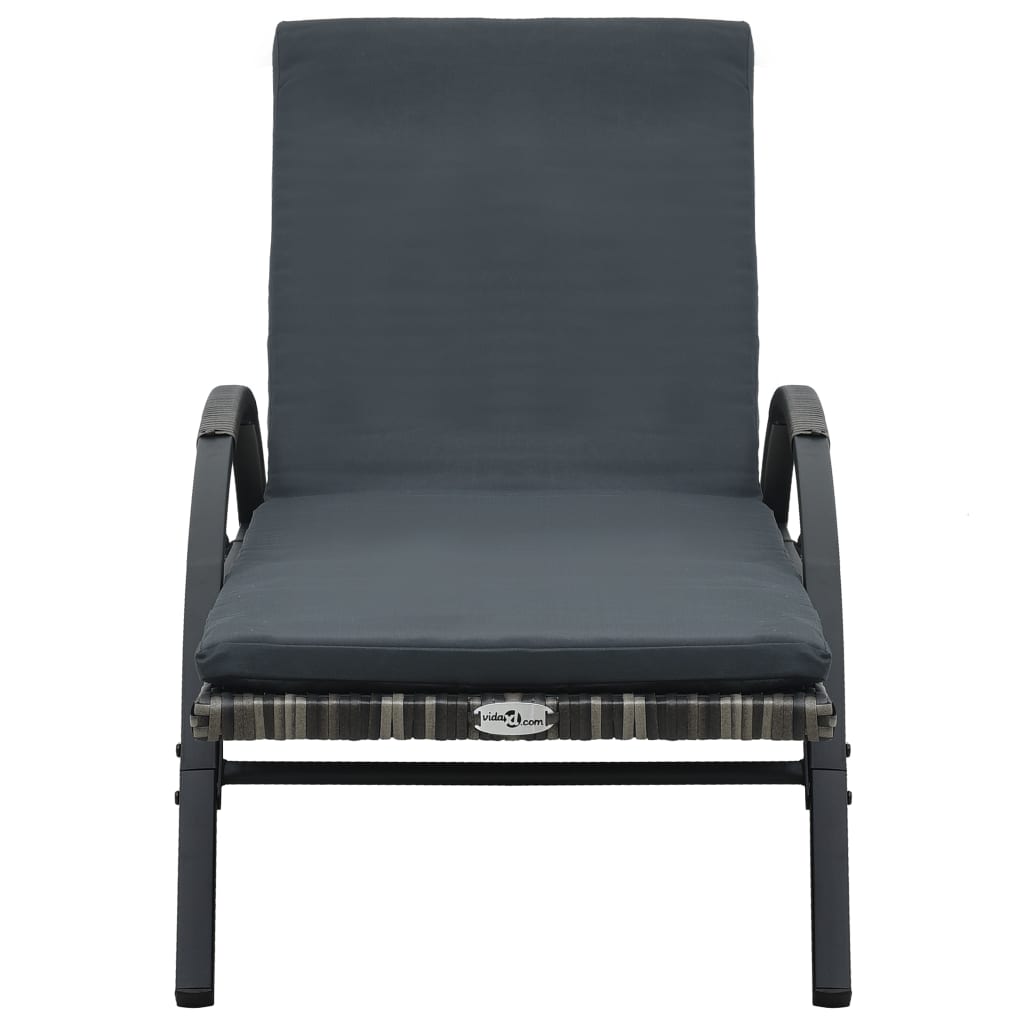 Sonnenliegen Mit Tisch Poly Rattan