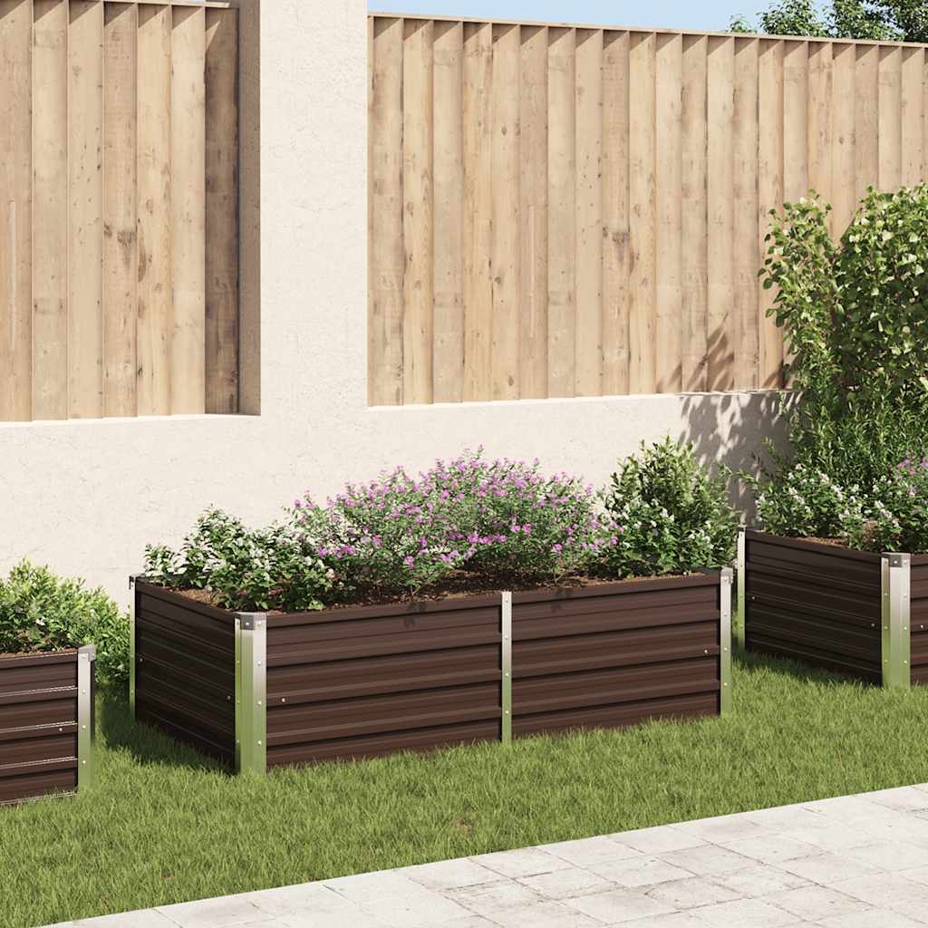 Garten-Hochbeet Verzinkter Stahl