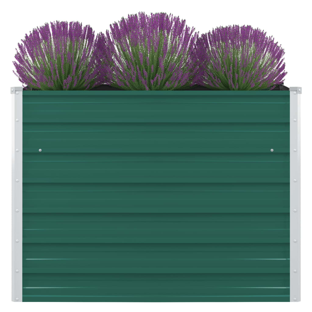 Hochbeet 100 X 100 X 77 Cm Verzinkter Stahl