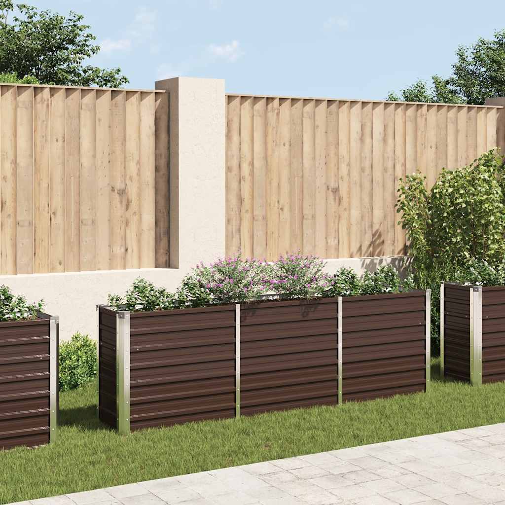 Garten-Hochbeet Verzinkter Stahl