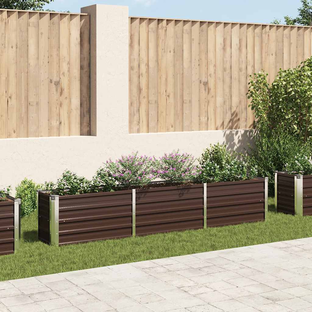 Garten-Hochbeet Verzinkter Stahl