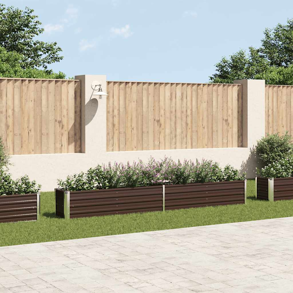 Garten-Hochbeet Verzinkter Stahl