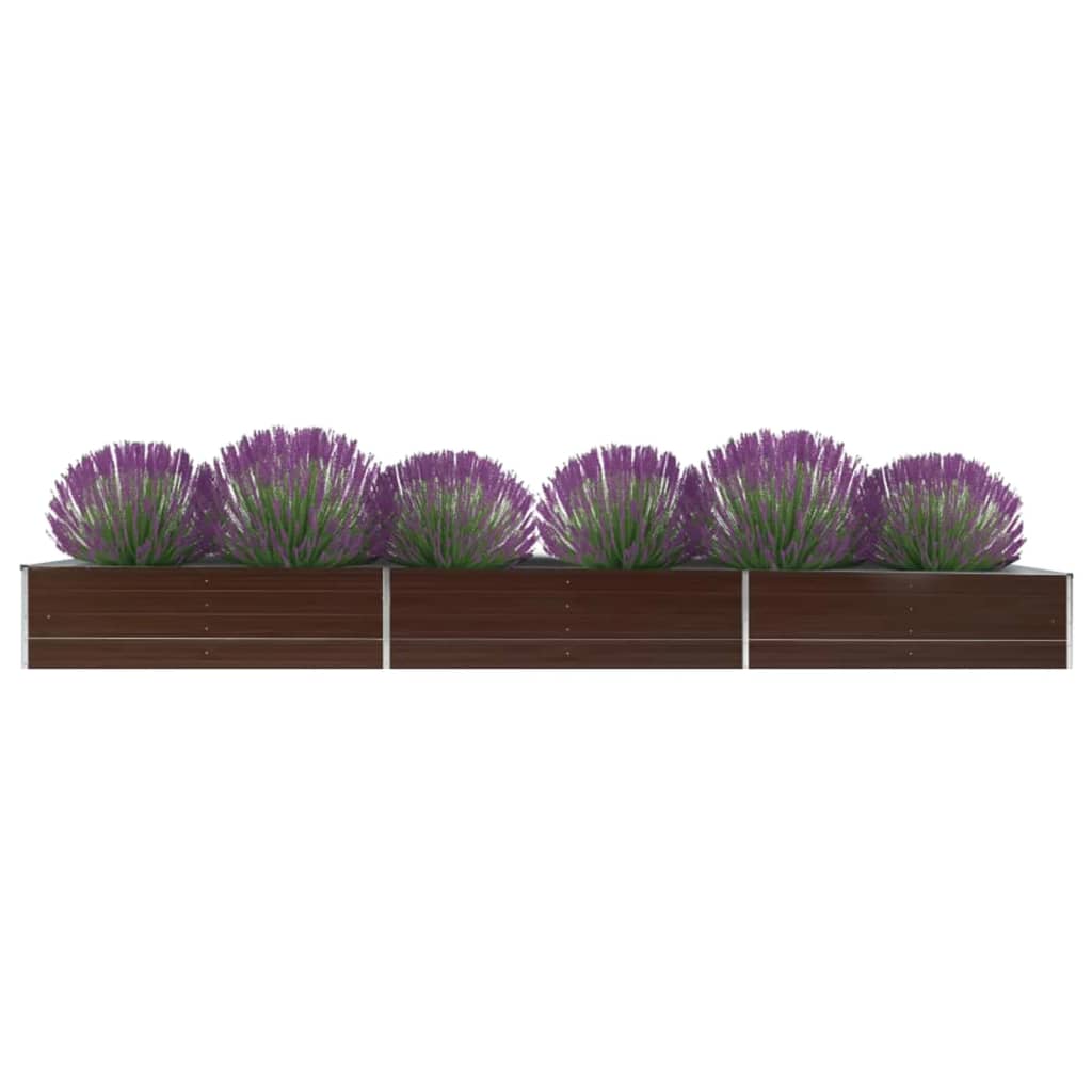 Garten-Hochbeet Verzinkter Stahl