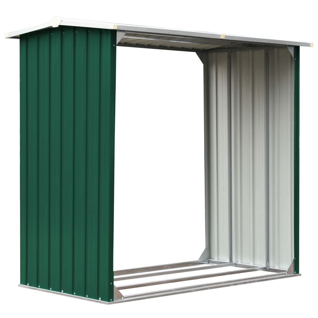 Brennholzlager Verzinkter Stahl 172X91X154 Cm