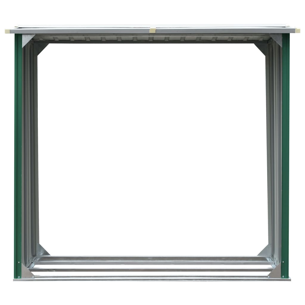 Brennholzlager Verzinkter Stahl 172X91X154 Cm
