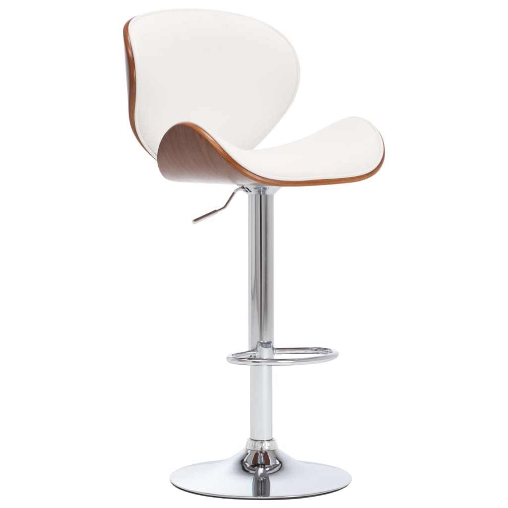 Barhocker Taupe Stoff
