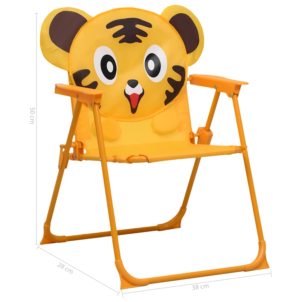 3-Tlg. Garten-Bistro-Set Für Kinder Mit Sonnenschirm