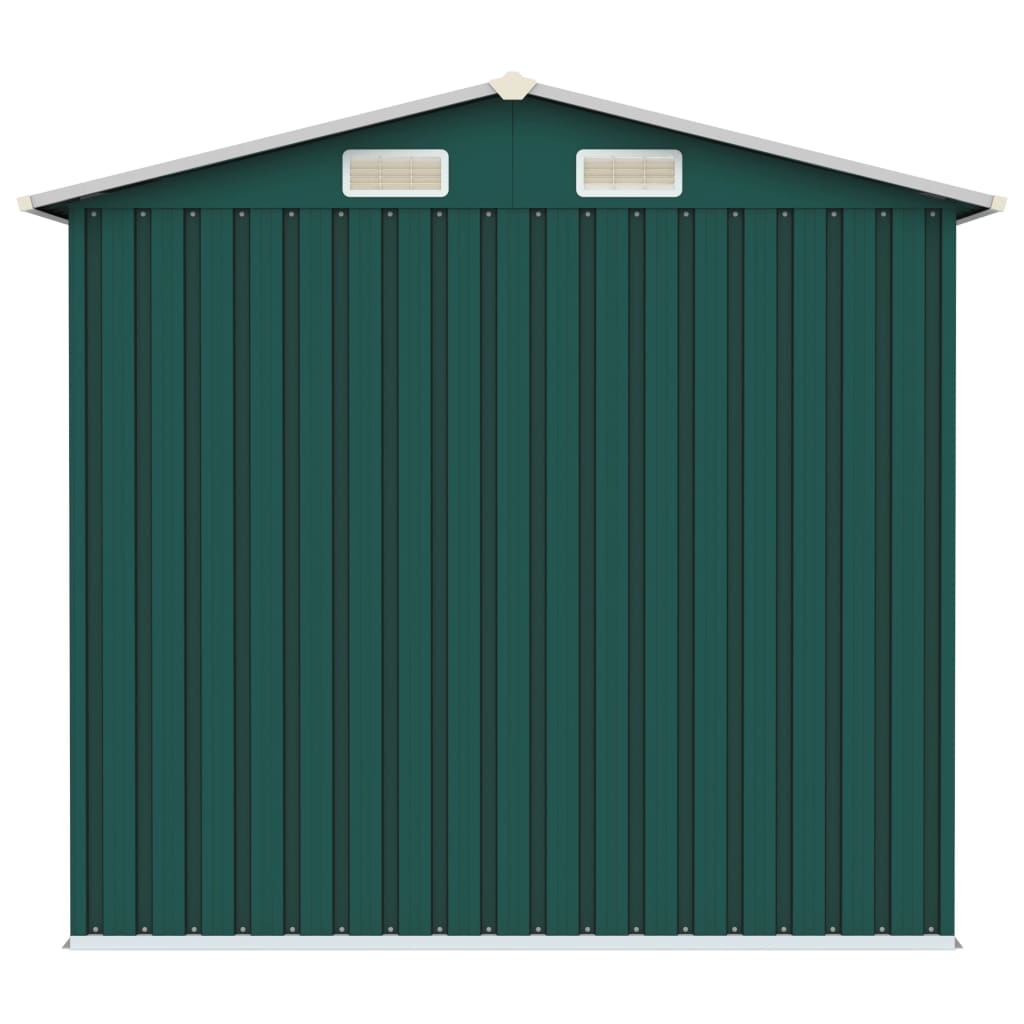 Gerätehaus 205X129X183 Cm Verzinkter Stahl