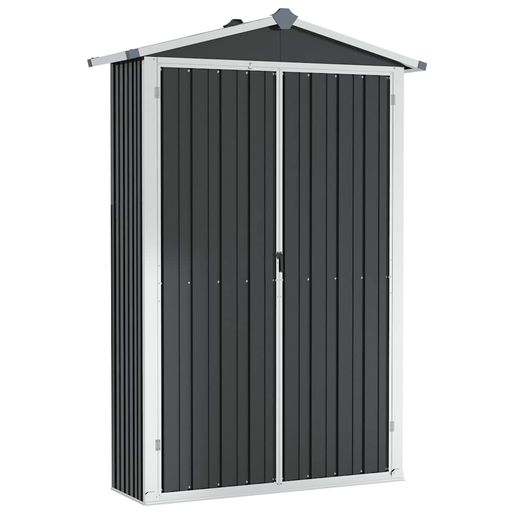 Gerätehaus 116X45X175 Cm Verzinkter Stahl