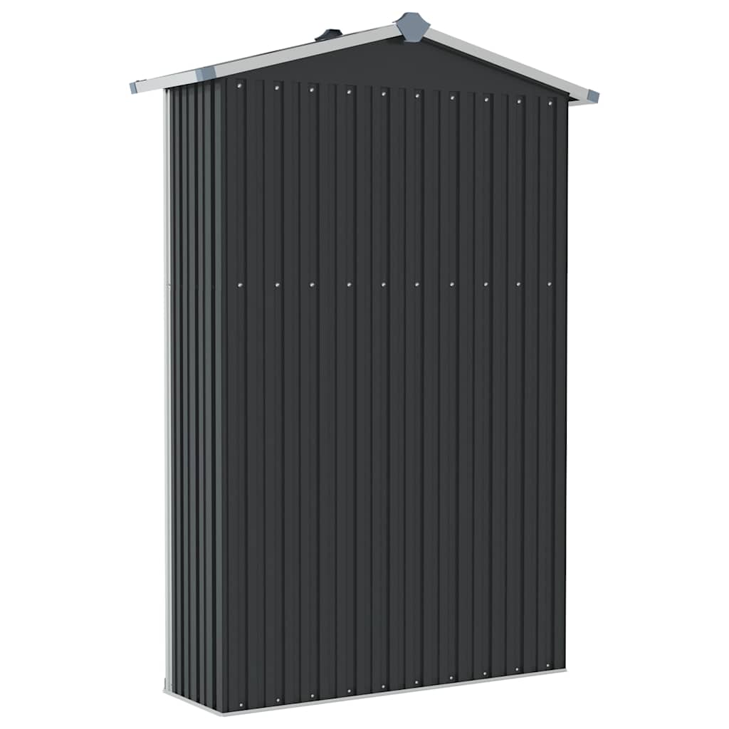 Gerätehaus 116X45X175 Cm Verzinkter Stahl
