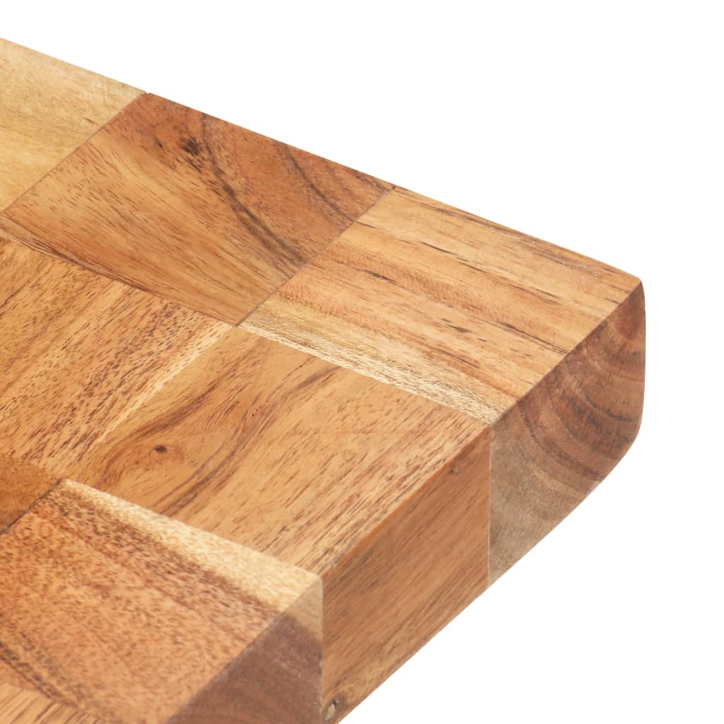 Hackblock 50×30×3,8 Cm Akazie Massivholz