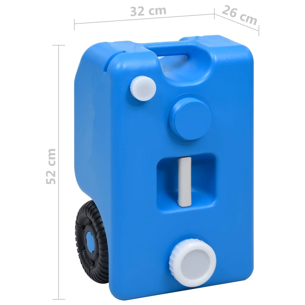 Camping-Wassertank Mit Rollen 25 L
