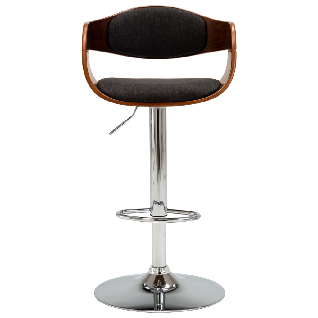Barhocker 2 Stk. Bugholz Und Stoff