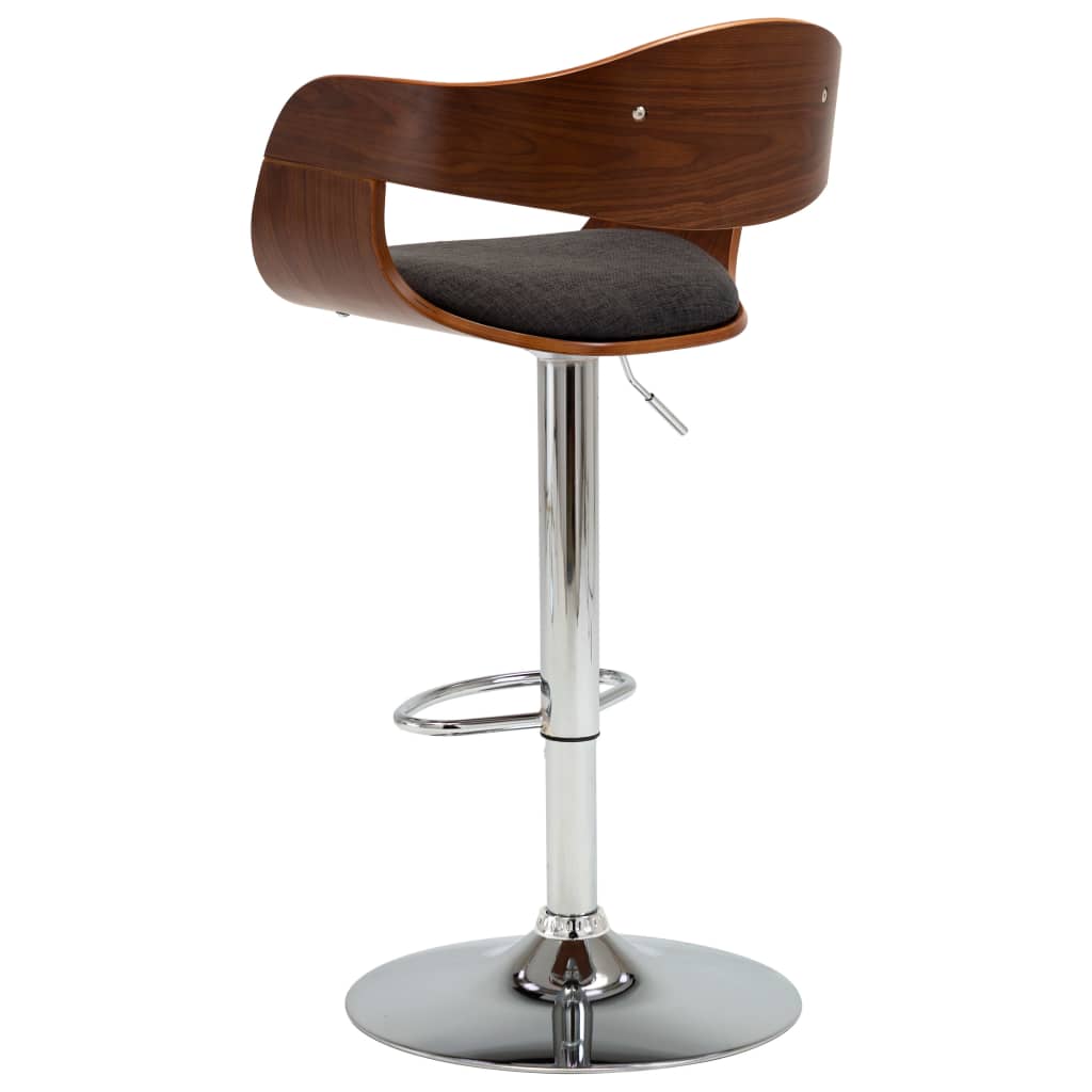 Barhocker 2 Stk. Bugholz Und Stoff