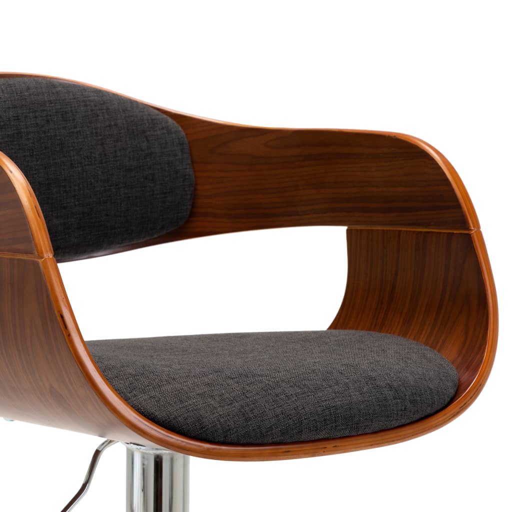 Barhocker 2 Stk. Bugholz Und Stoff