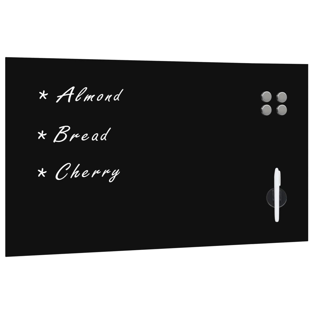 Magnetisches Whiteboard Wandmontage Glas