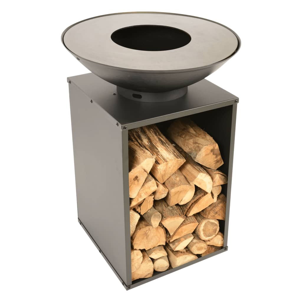 Redfire Feuerschale Mit Grill Onyx 60 Cm Mit Abdeckung Türkis