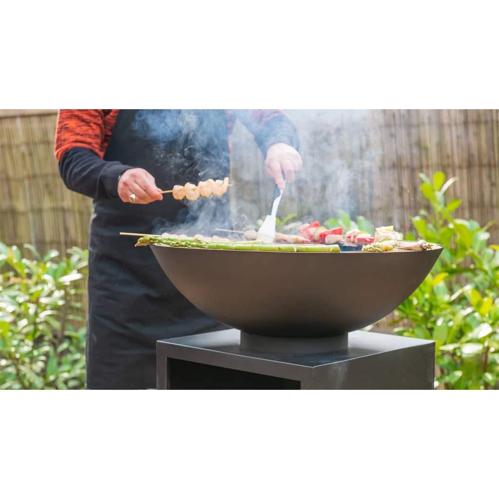 Redfire Feuerschale Mit Grill Onyx 60 Cm Mit Abdeckung Türkis