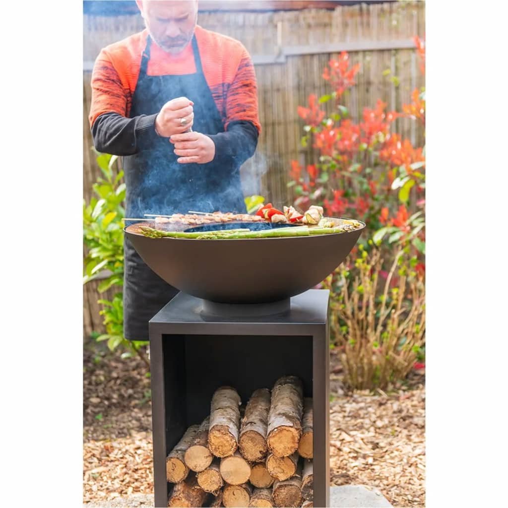 Redfire Feuerschale Mit Grill Onyx 60 Cm Mit Abdeckung Türkis