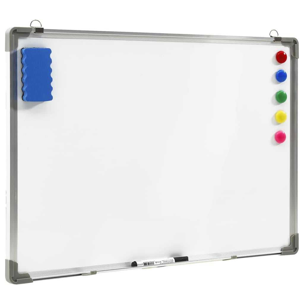 Magnetisches Whiteboard Weiß Stahl