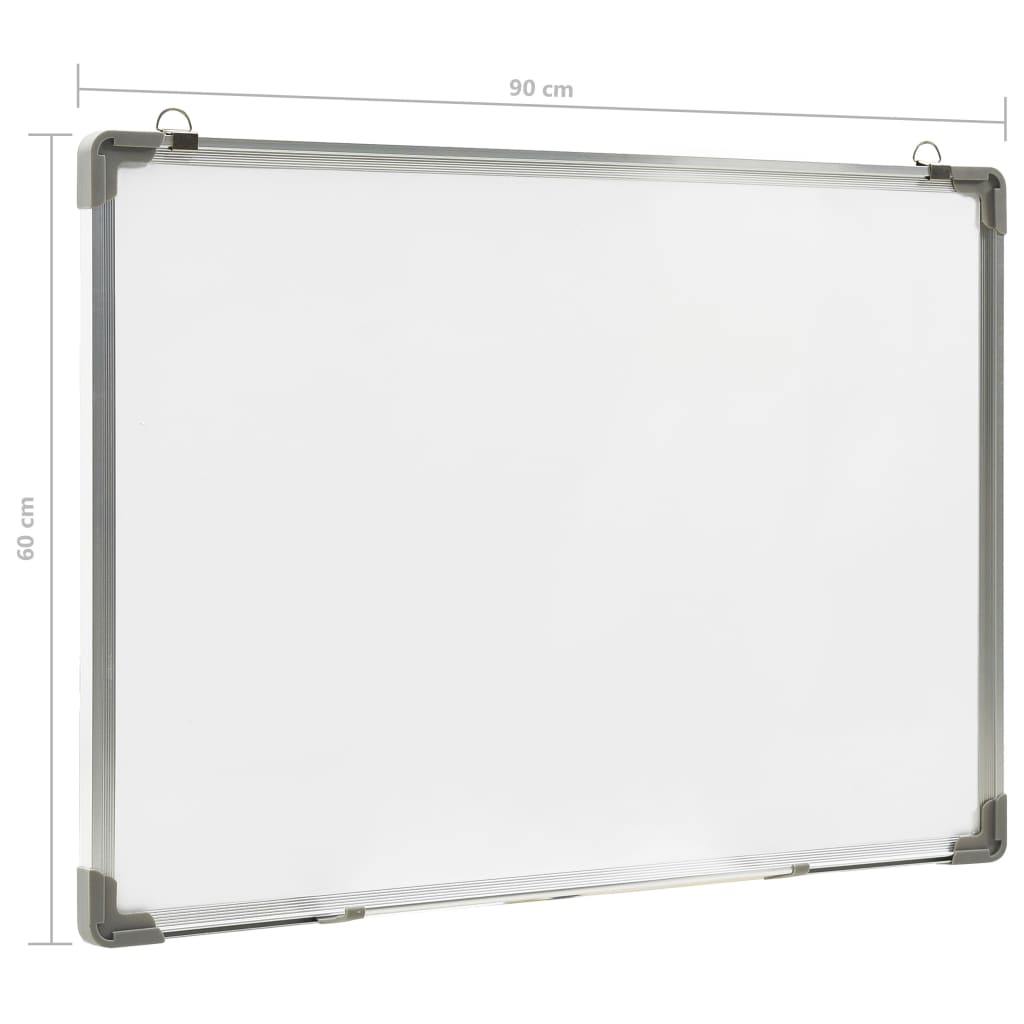 Magnetisches Whiteboard Weiß Stahl