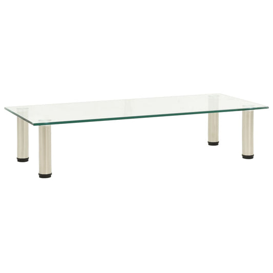Tv-Tisch 80X35X17 Cm Es Hartglas