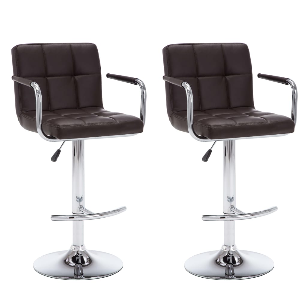 Barhocker 2 Stk. Kunstleder