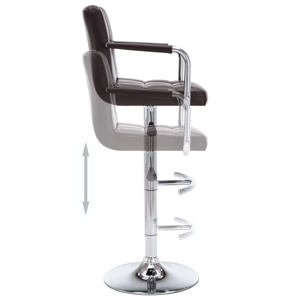 Barhocker 2 Stk. Kunstleder