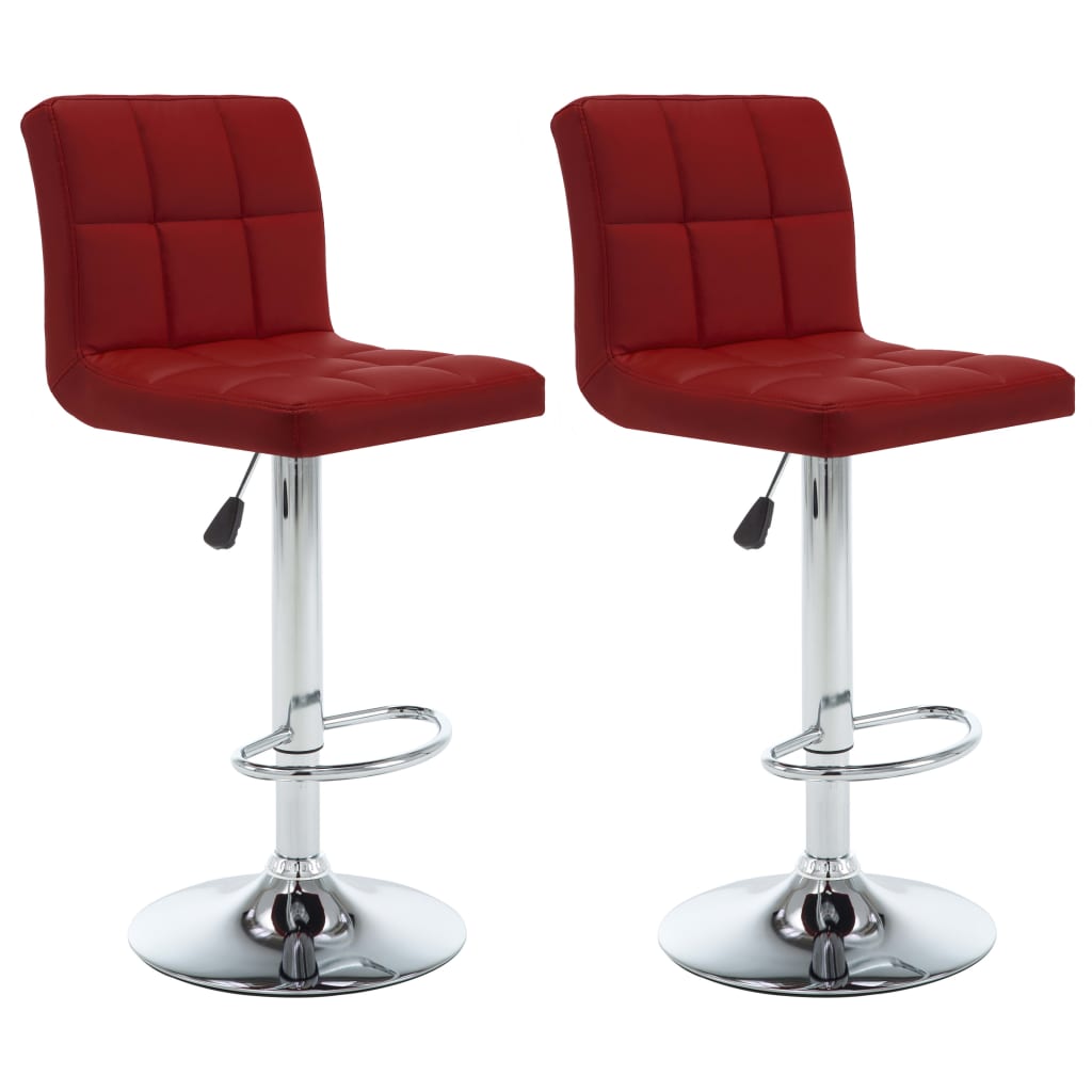 Barhocker 2 Stk. Kunstleder