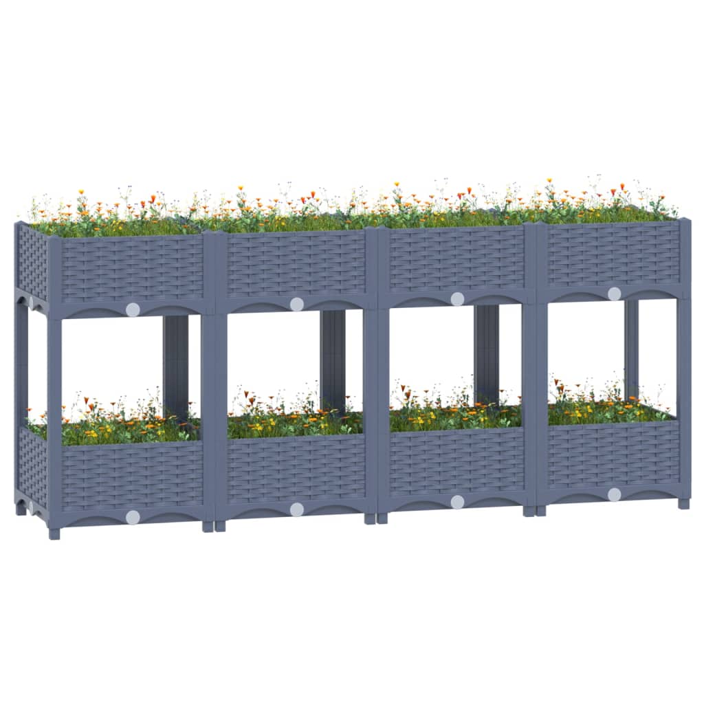 Hochbeet 80X80X38 Cm Polypropylen